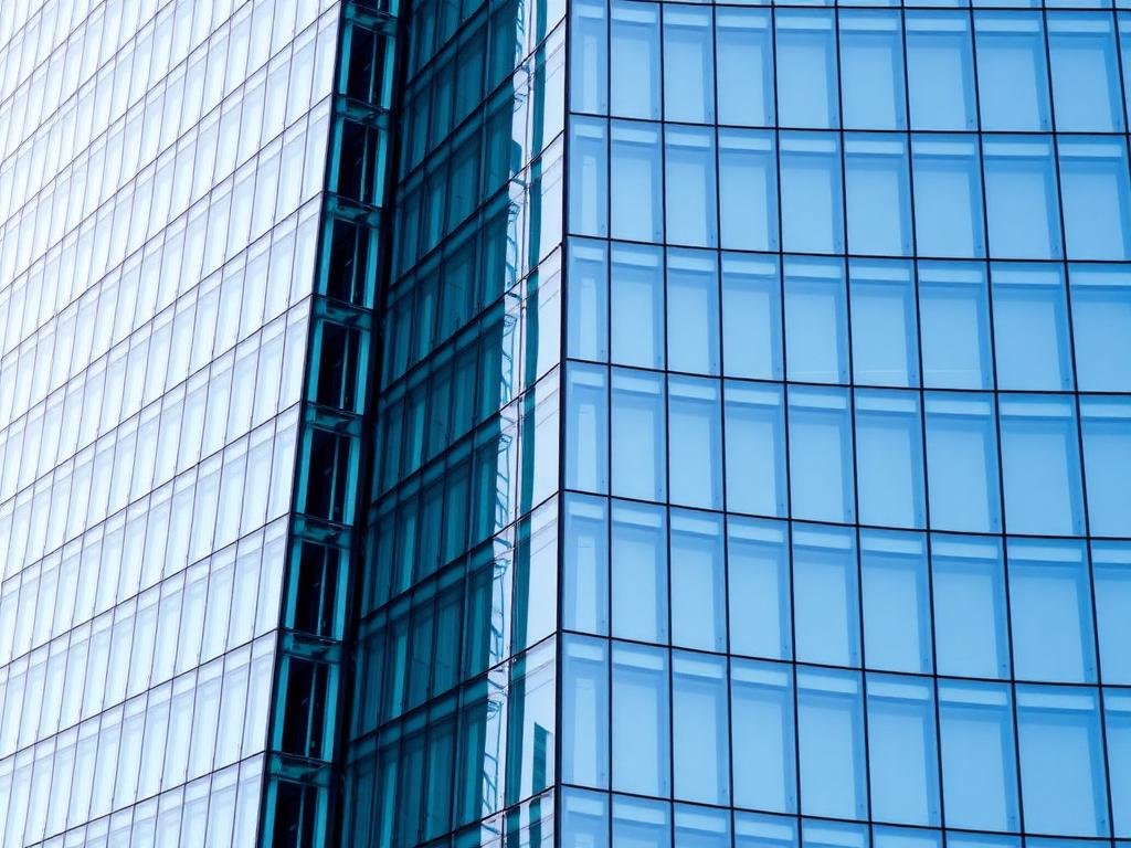 Modern corporate office tower in Singapore